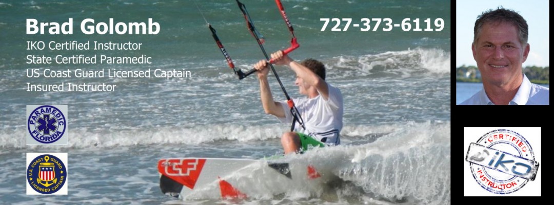 Tampa Bay kiteboarding and wing foil instructor