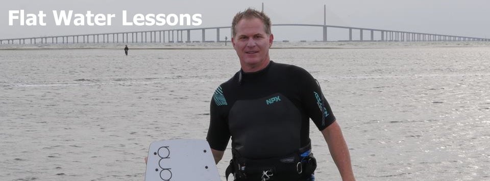 Flat Water Kiteboarding Lessons — Tampa Kiteboarding Lessons